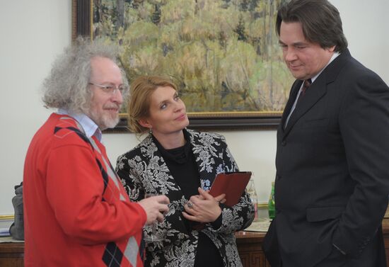 Vladimir Putin meets with mass media chief editors