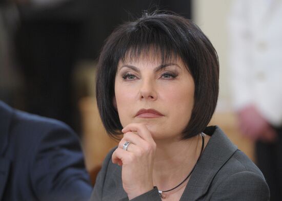 Vladimir Putin meets with mass media chief editors