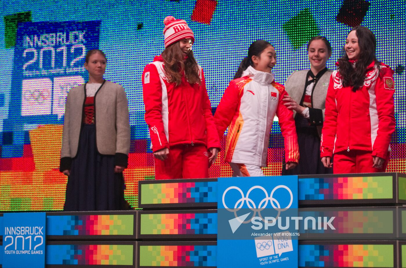 2012 Winter Youth Olympics. Awarding ceremony
