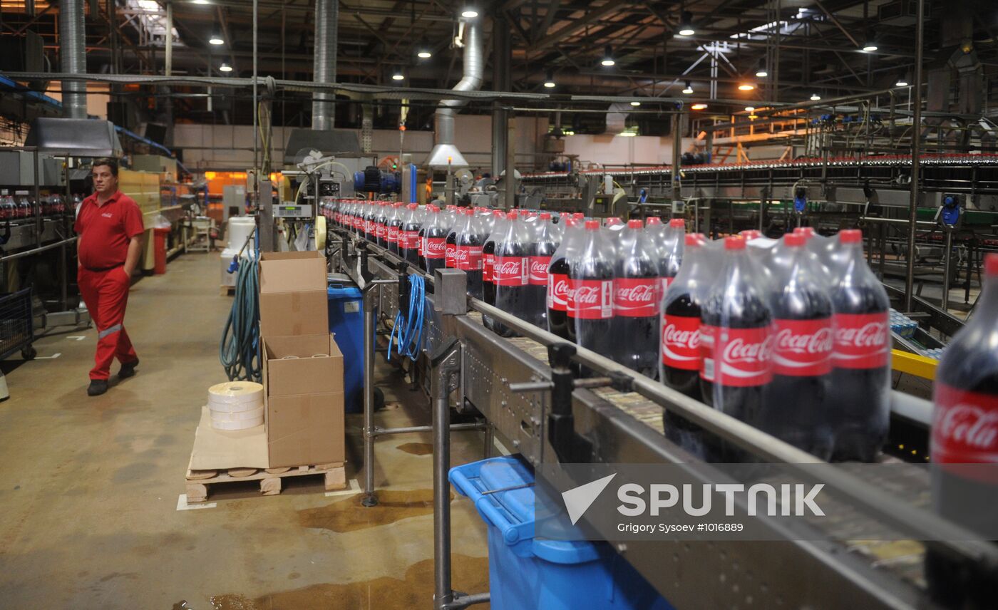 Coca-Cola bottling plant in Moscow