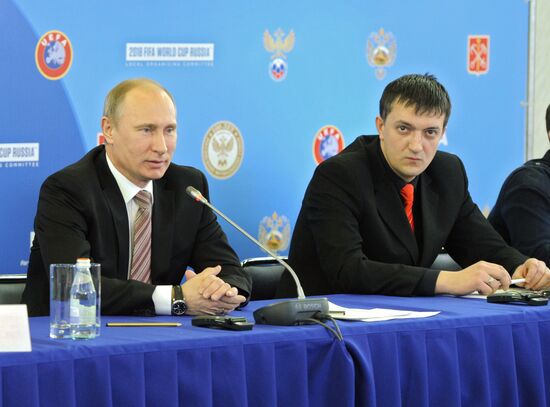 Vladimir Putin visits North Western Federal District