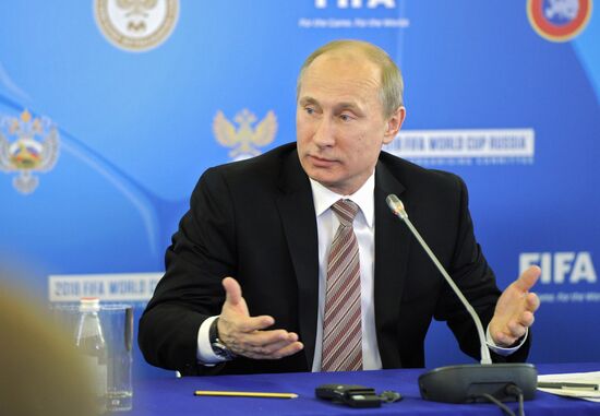 Vladimir Putin visits North Western Federal District