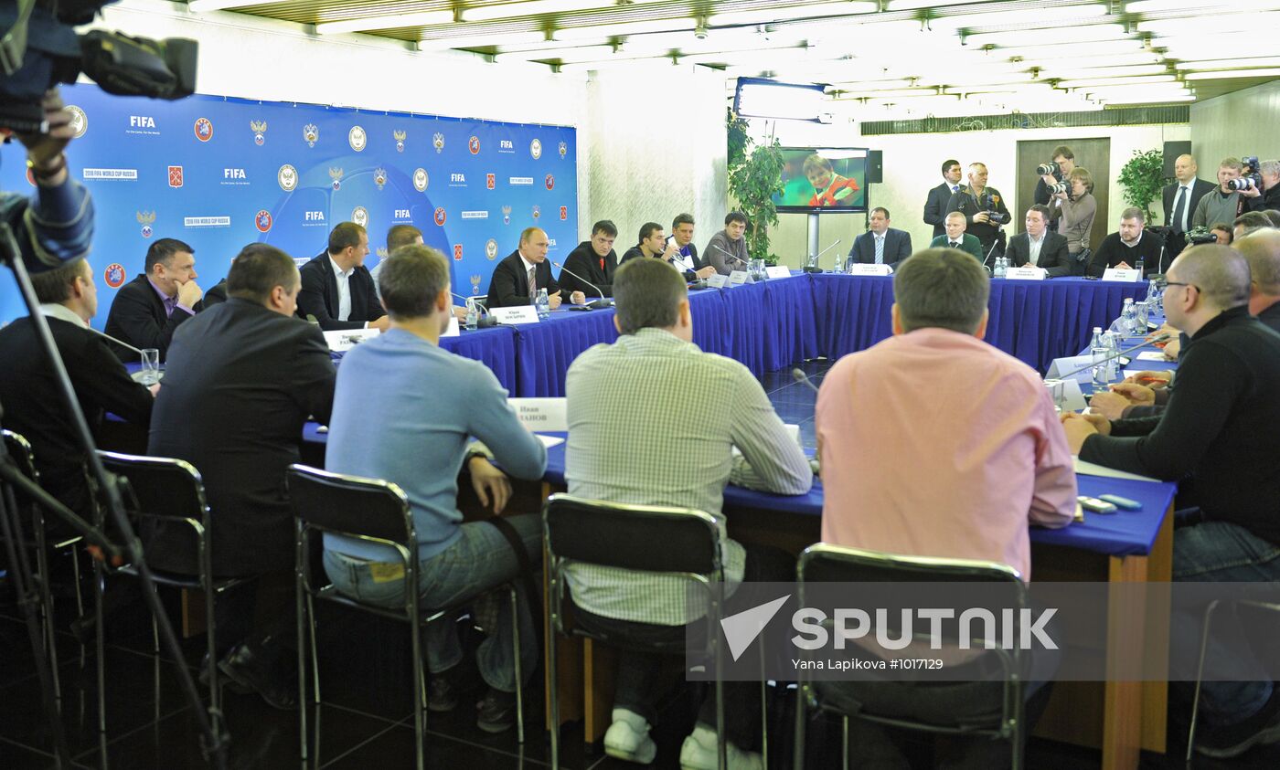 Vladimir Putin visits North Western Federal District