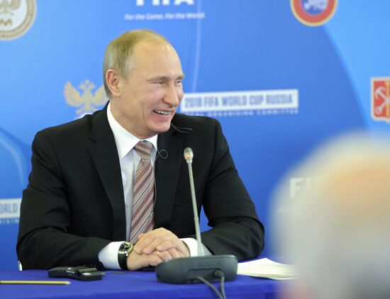 Vladimir Putin visits North Western Federal District