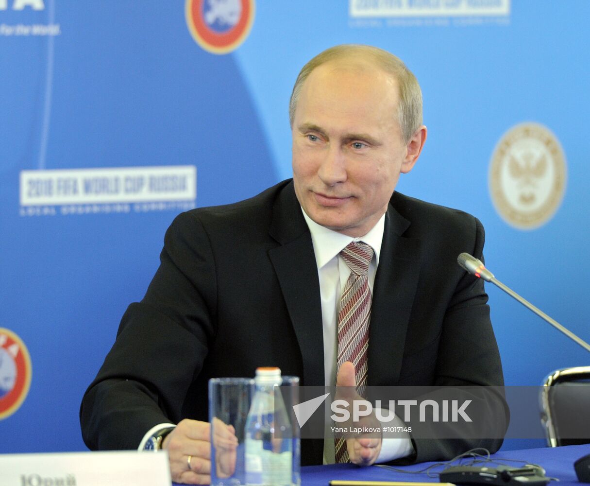 Vladimir Putin visits North Western Federal District