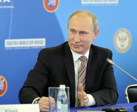 Vladimir Putin visits North Western Federal District