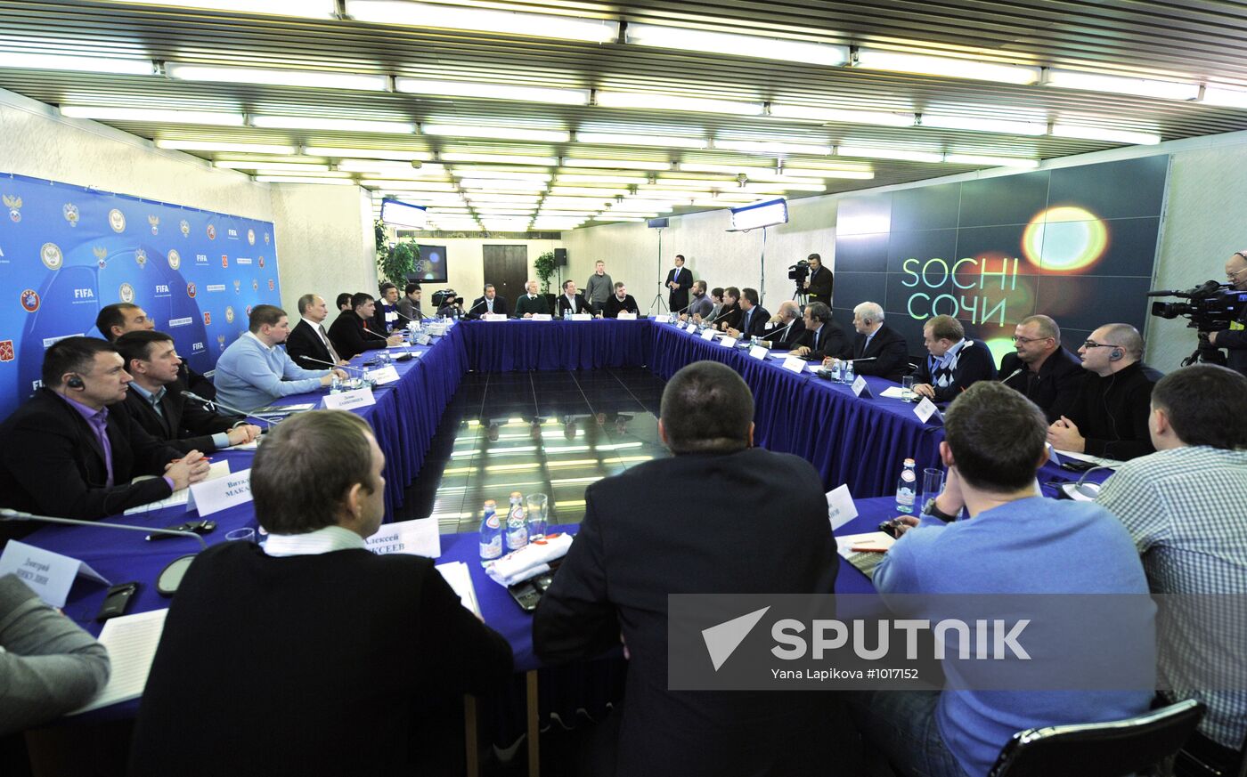 Vladimir Putin visits North Western Federal District