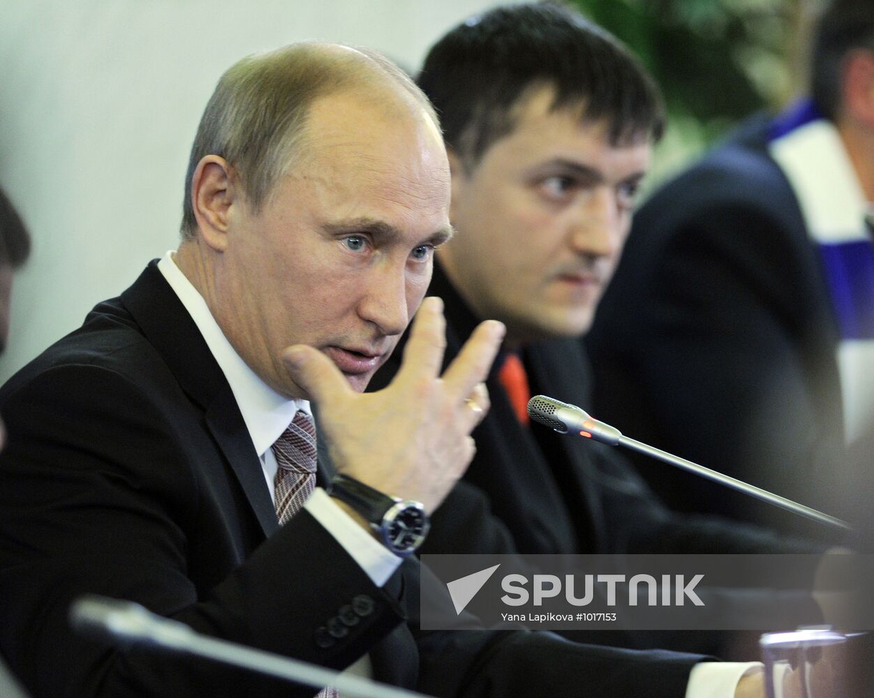 Vladimir Putin visits North Western Federal District