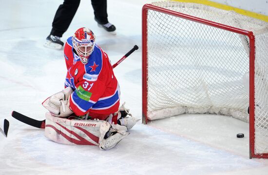 Ice hockey. KHL. CSKA vs. Ak Bars