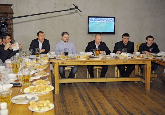 Vladimir Putin visits the North-West Federal District