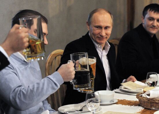 Vladimir Putin visits the North-West Federal District