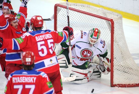 Ice hockey. KHL. CSKA vs. Ak Bars