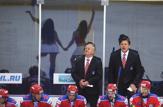 Ice hockey. KHL. CSKA vs. Ak Bars