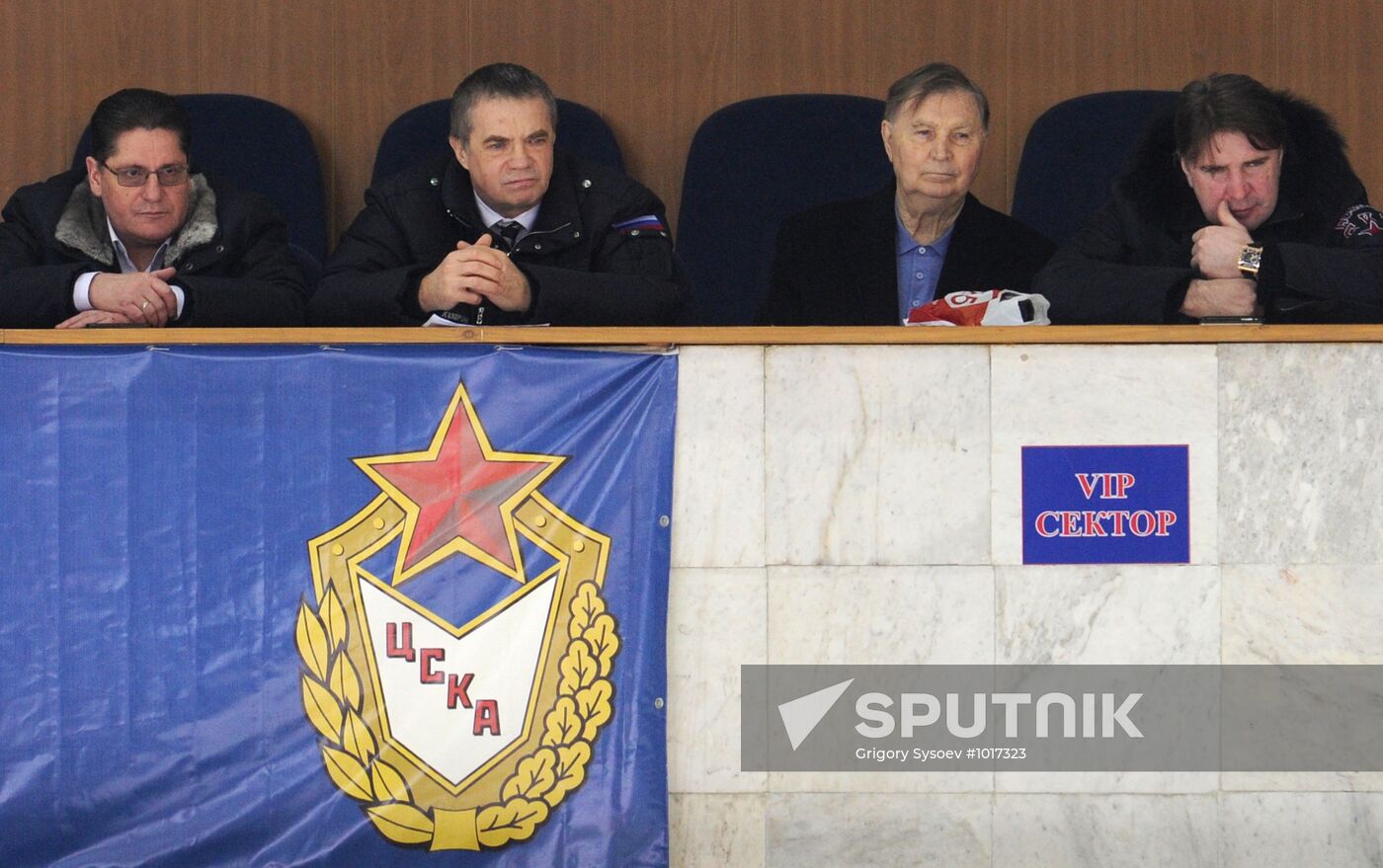Kontinental Hockey League. CSKA vs. Ak Bars