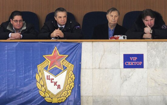 Kontinental Hockey League. CSKA vs. Ak Bars