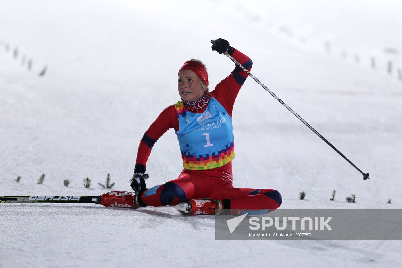 2012 Winter Youth Olympics. Cross-country skiing. Women's sprint