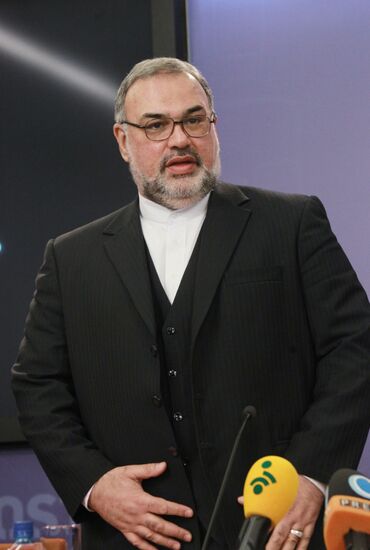 News conference with Iran's Ambassador to Russia