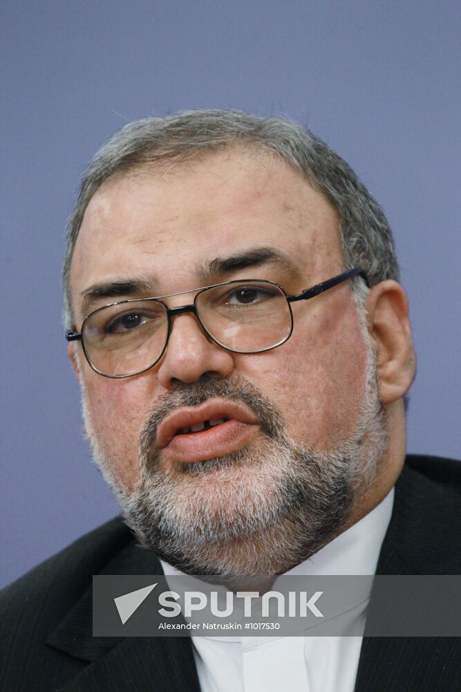 News conference with Iran's Ambassador to Russia