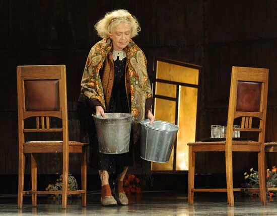 Dress rehearsal of play "Talents and Admirers"