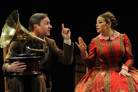 Dress rehearsal of play "Talents and Admirers"