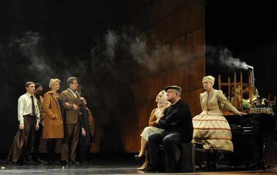 Dress rehearsal of play "Talents and Admirers"