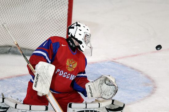 2012 Winter Youth Olympics. Ice hockey. Russia vs. USA