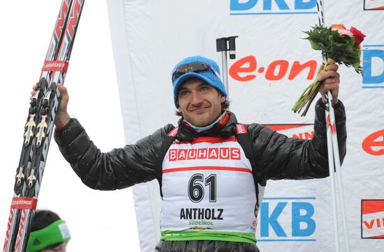 Biathlon World Cup. Stage six. Men's sprint