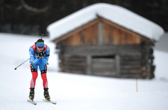 Biathlon World Cup. Stage six. Men's sprint