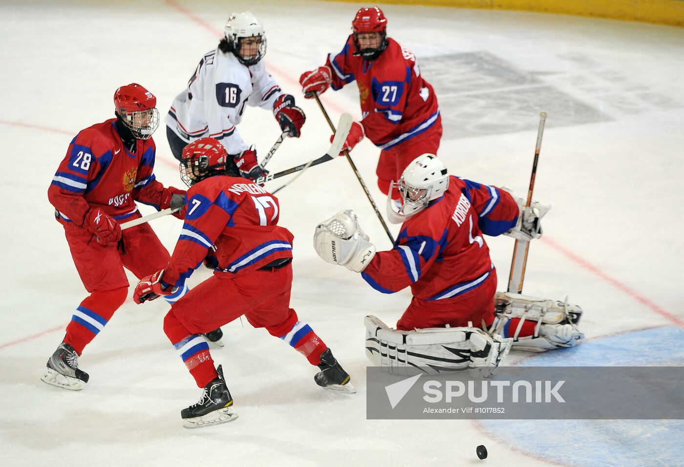 2012 Winter Youth Olympics. Ice hockey. Russia vs. USA