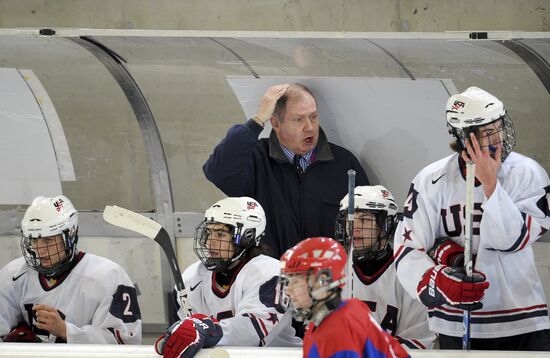 2012 Winter Youth Olympics. Ice hockey. Russia vs. USA