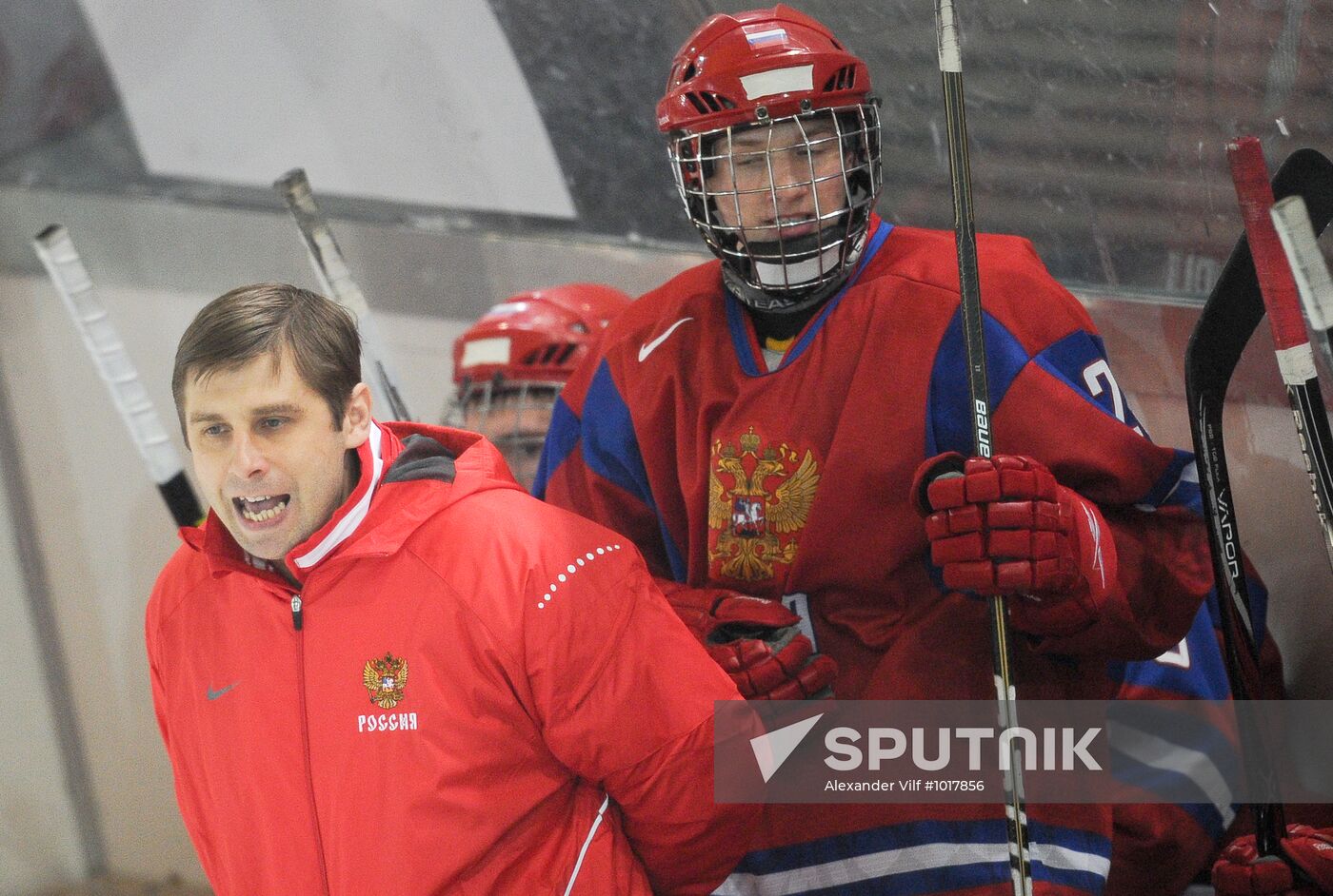 2012 Winter Youth Olympics. Ice hockey. Russia vs. USA