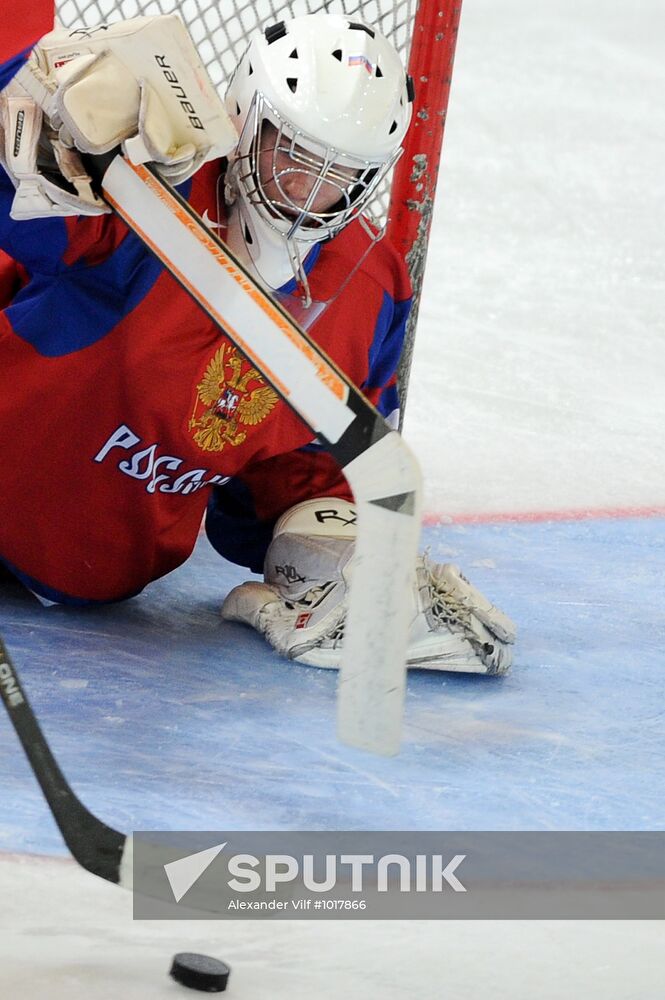 2012 Winter Youth Olympics. Ice hockey. Russia vs. USA