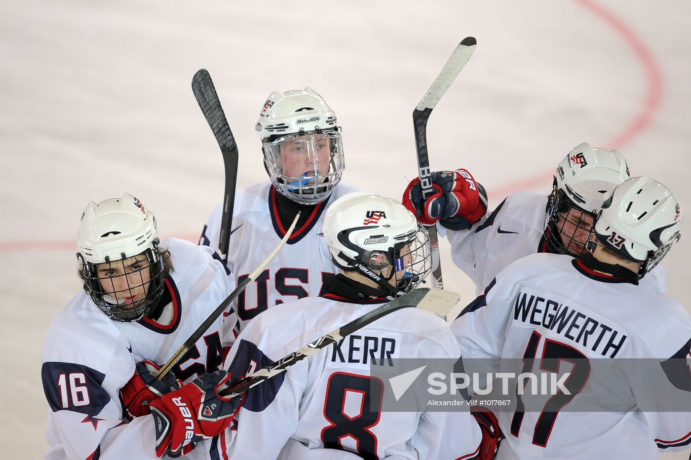 2012 Winter Youth Olympics. Ice hockey. Russia vs. USA