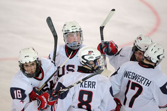 2012 Winter Youth Olympics. Ice hockey. Russia vs. USA