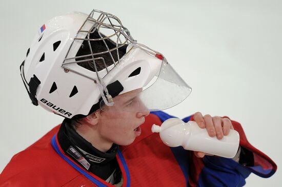 2012 Winter Youth Olympics. Ice hockey. Russia vs. USA