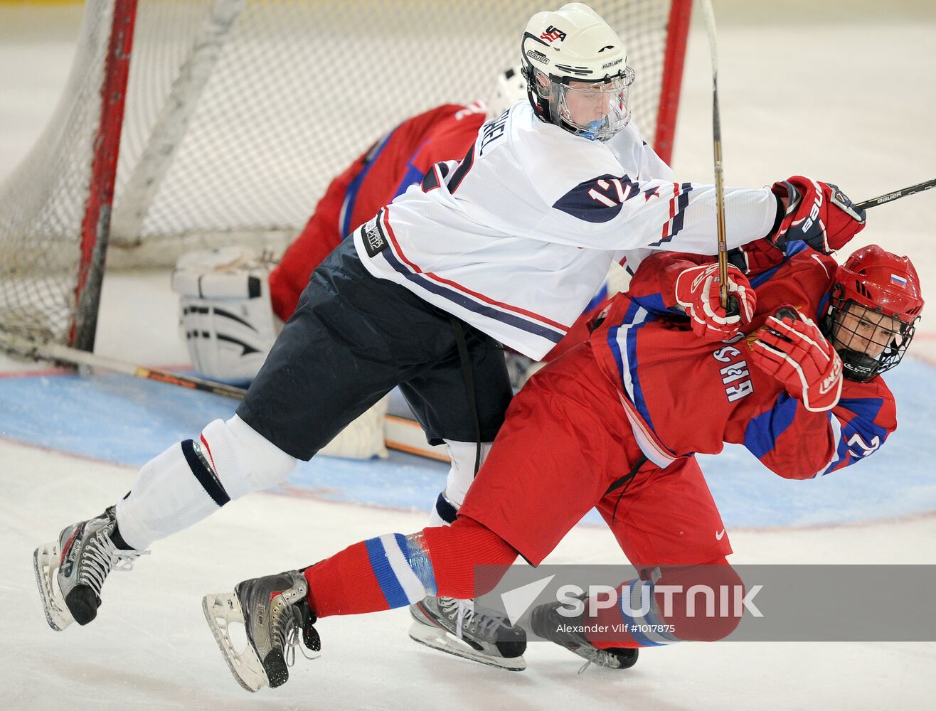 2012 Winter Youth Olympics. Ice hockey. Russia vs. USA