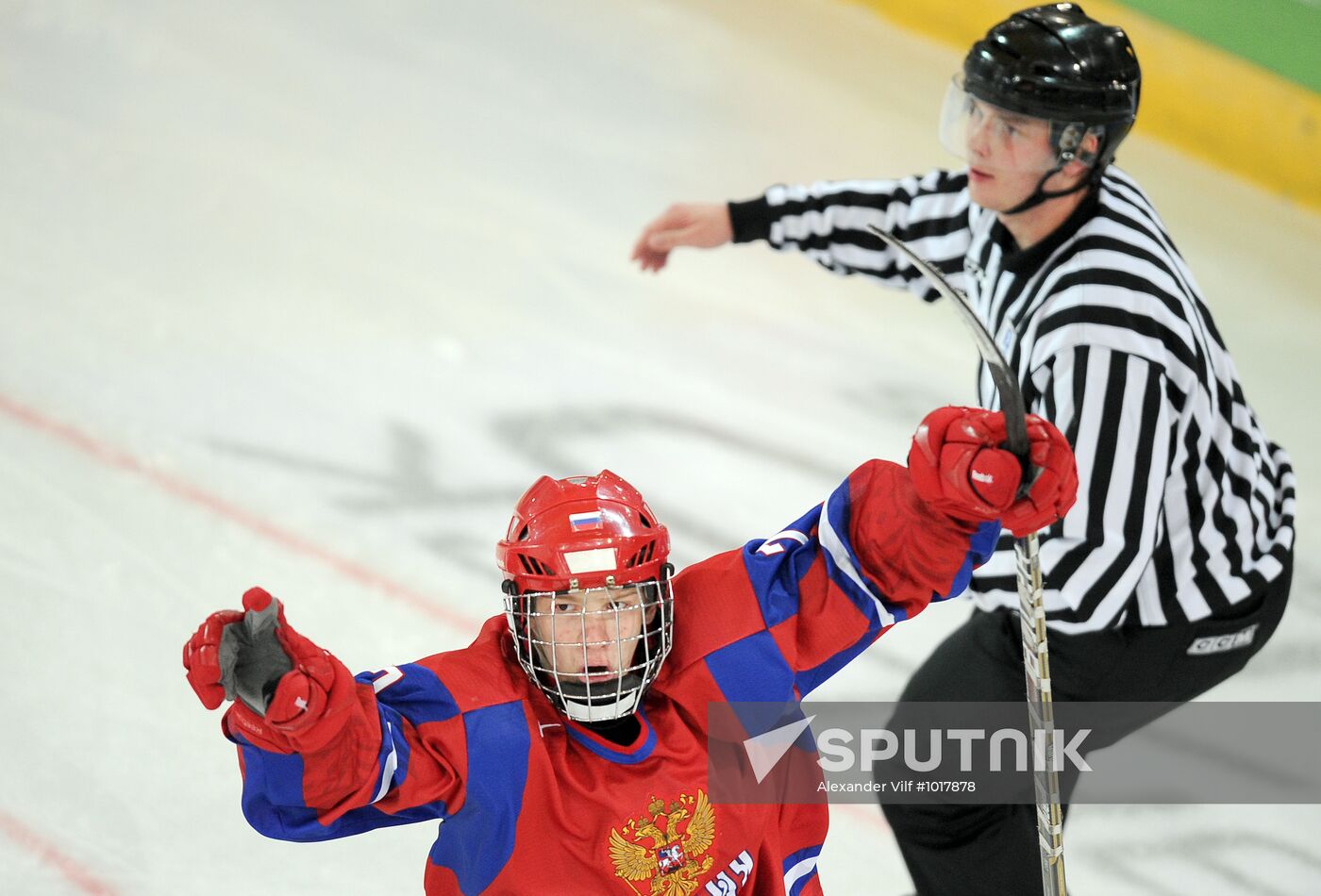 2012 Winter Youth Olympics. Ice hockey. Russia vs. USA