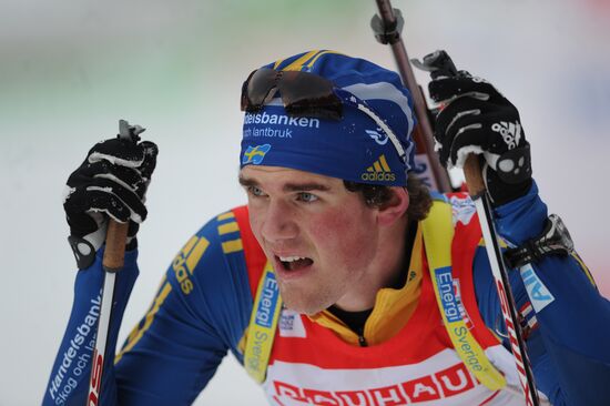 Biathlon World Cup. Stage six. Men's sprint