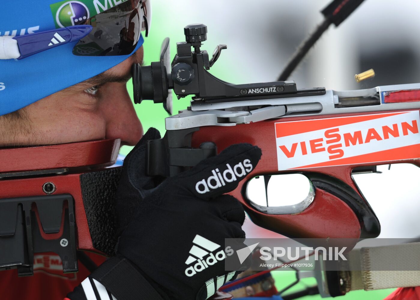 Biathlon World Cup. Stage six. Men's sprint