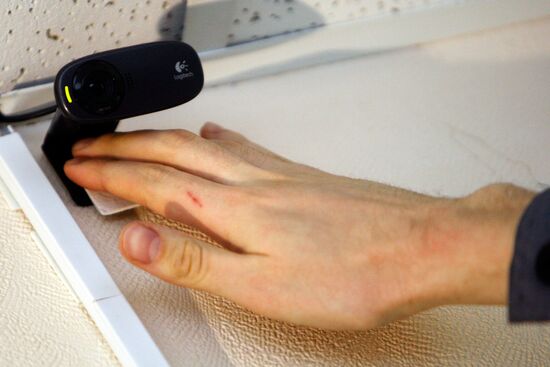 Installing webcams at polling stations in Veliky Novgorod
