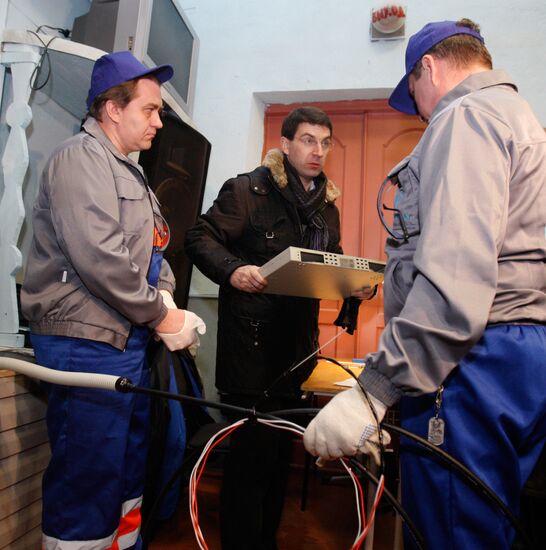 Web cameras installed in Veliky Novgorod polling stations