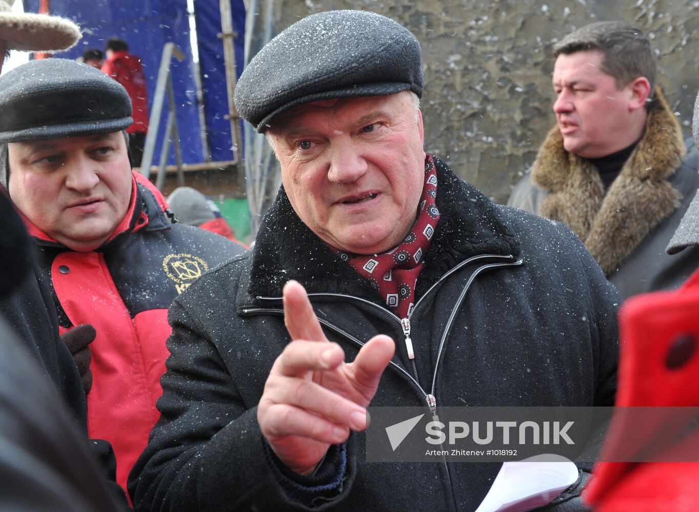 Russian Communists rally for Fair Election and Worthy Life
