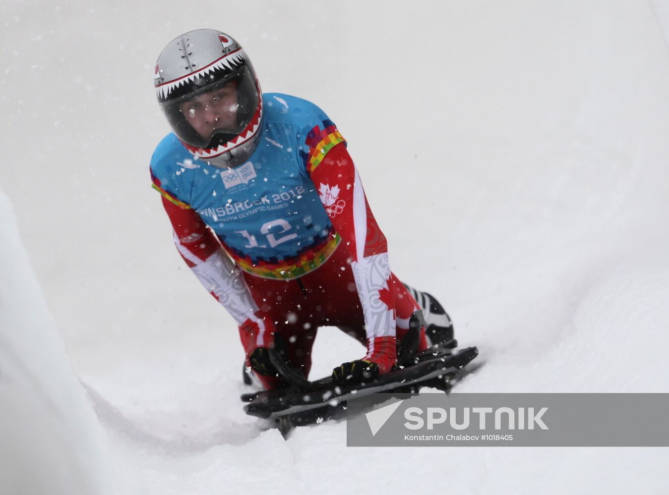 2012 Winter Youth Olympic Games. Skeleton. Men