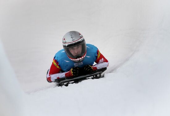 2012 Winter Youth Olympic Games. Skeleton. Men