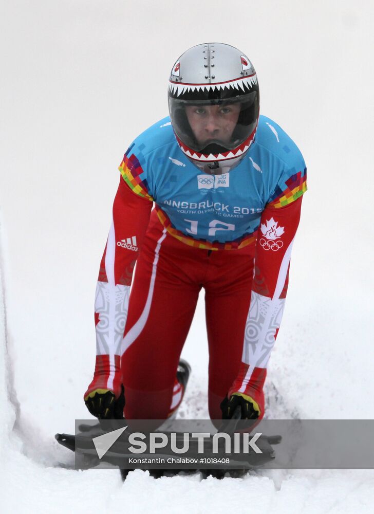 2012 Winter Youth Olympic Games. Skeleton. Men