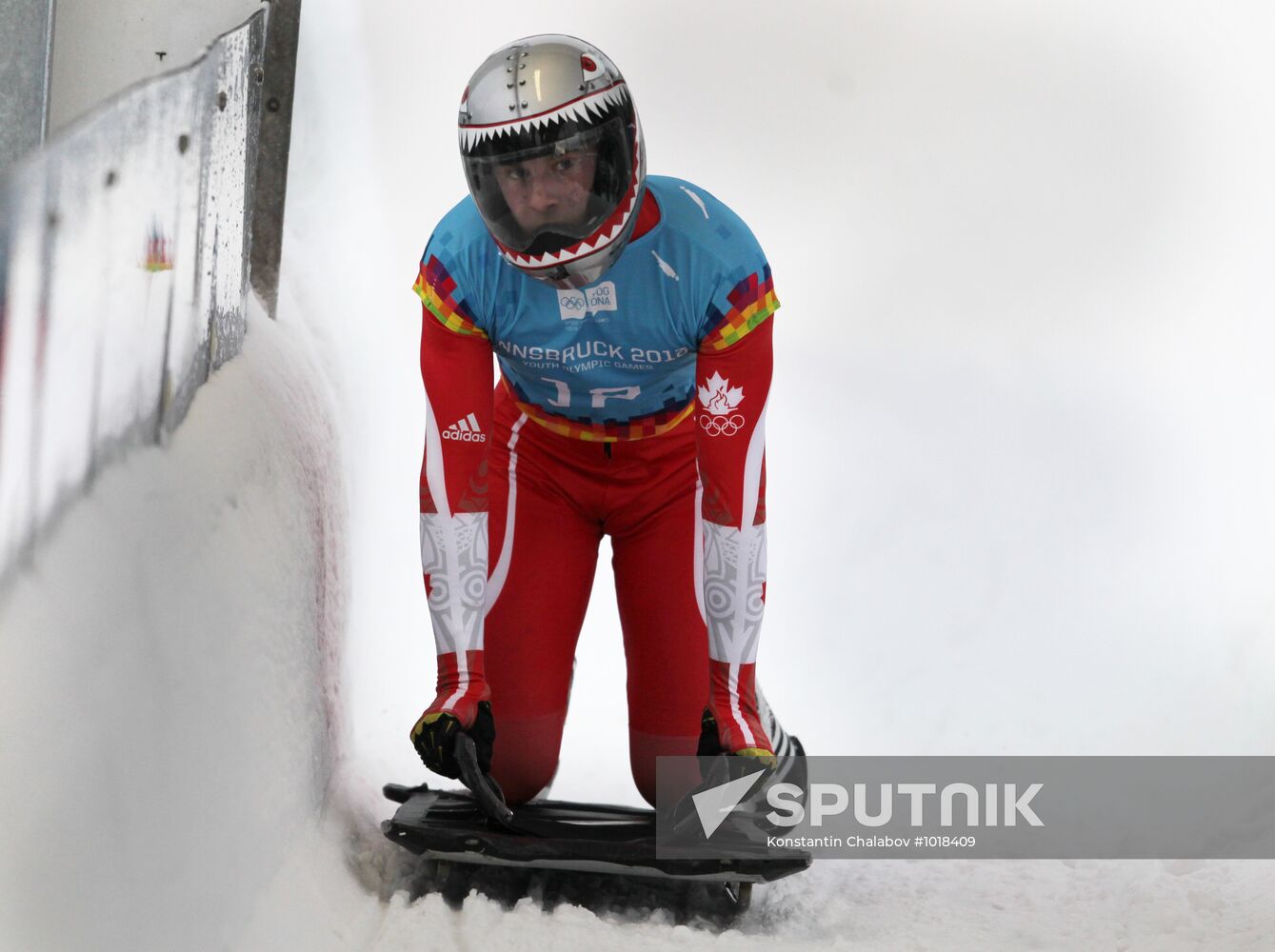 2012 Winter Youth Olympic Games. Skeleton. Men