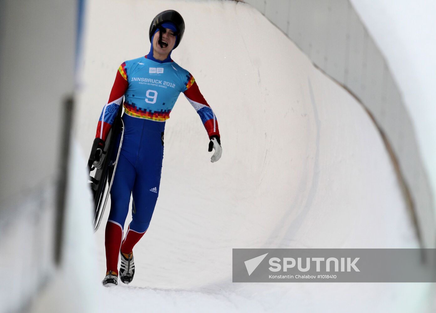 2012 Winter Youth Olympic Games. Skeleton. Men