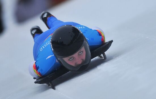 2012 Winter Youth Olympic Games. Skeleton. Women