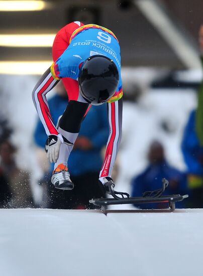 2012 Winter Youth Olympic Games. Skeleton. Women