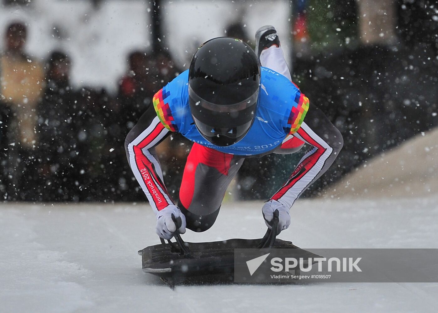 2012 Winter Youth Olympic Games. Skeleton. Men